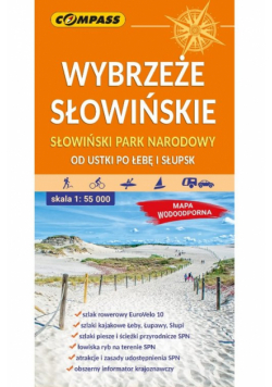 Wybrzeże Słowińskie Słowiński Park Narodowy 1:55 000