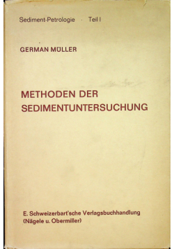 Methoden der sedimentuntersuchung