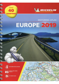 Europa 2019 Atlas samochodowy 1:1 000 000
