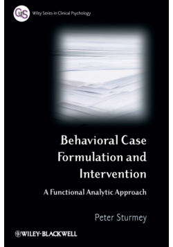 Behavioral Case Formulation