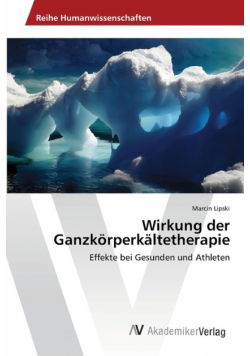 Wirkung der Ganzkörperkältetherapie