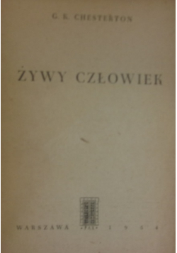 Żywy człowiek