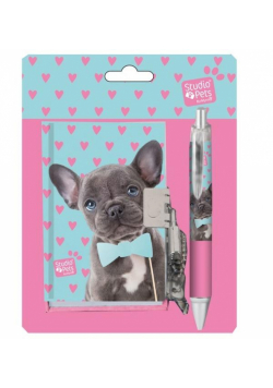 Pamiętnik z długopisem Studio Pets PEM-3643 PASO