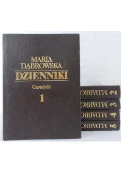 Dąbrowska Dzienniki tom I do V