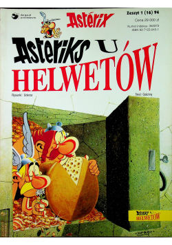 Asterix zeszyt 1 Asteriks u Helwetów