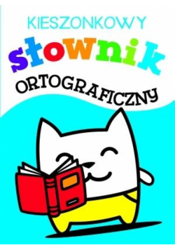 Kieszonkowy słownik ortograficzny (biało-niebieski