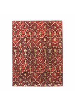 Notatnik w linie Paperblanks Red Velvet Ultra Flexi