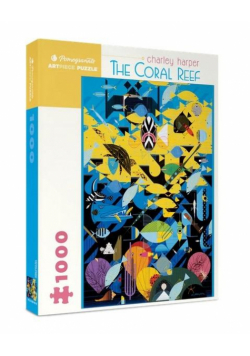 Puzzle 1000 Rafa kolarowa, Charley Harper