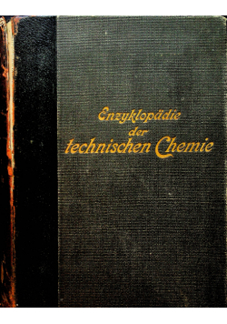 Enzyklopadie der technischen Chemie  1914 r.