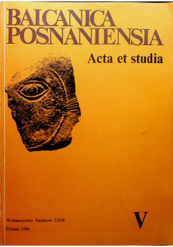 balsanica posnaniensia Acta et Studia V