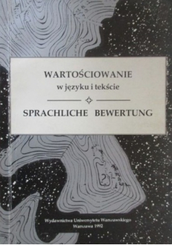 Wartościowanie w języku i tekście