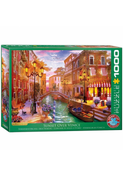 Puzzle 1000 Zachód słońca w Wenecji