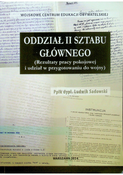 Oddział II sztabu głównego