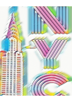 ICONIC Chrysler Building Writing Drawing Journal. Sir Michael Designer