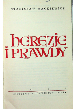Herezje i prawdy
