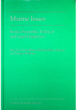 Marine Issues From a Scientific Political and Legal Perspective