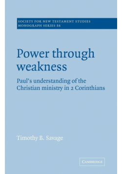 Power Through Weakness
