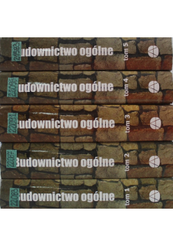 Budownictwo ogólne tom 1 do 5