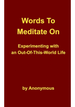 Words To Meditate On