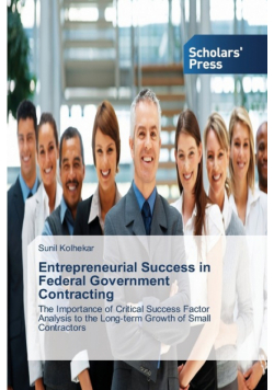 Entrepreneurial Success in Federal Government Contracting