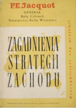 Zagadnienia strategii zachodu