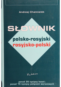 Słownik polsko - rosyjski rosyjsko - polski