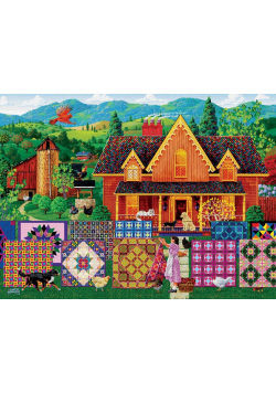 Puzzle 1000 Poranek na wsi,Joseph Burgess