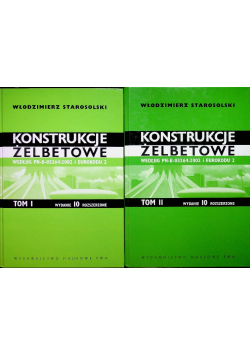 Konstrukcje Żelbetonowe Tom 1 i 2
