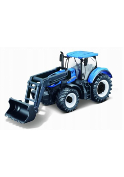 Farm Tractor New Holland T7.315 blue BBURAGO