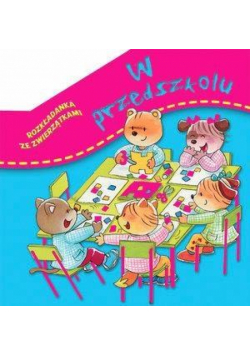 Rozkładanka ze zwierzątkami. W przedszkolu