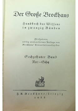 Der Grosse Brockhaus 1933 r.