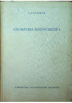 Geometria różniczkowa