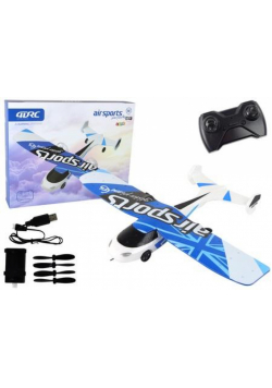 Samolot R/C 4D-G3 ze światłem niebieski