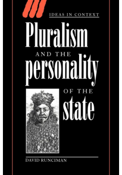 Pluralism and the Personality of the State