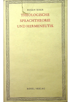 Theologische sprachtheorie und hermeneutik