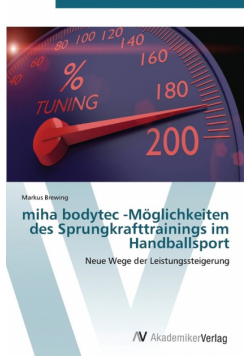 Miha Bodytec -Moglichkeiten Des Sprungkrafttrainings Im Handballsport