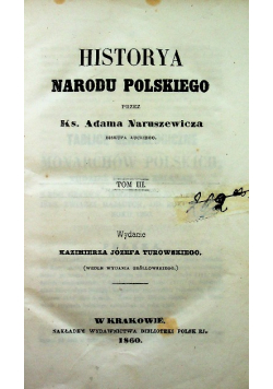 Historya narodu polskiego tom 3 1860 r.