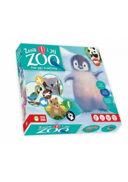 Zosia i jej zoo. 2 gry planszowe