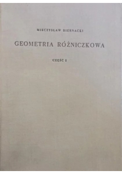 Geometria Różniczkowa