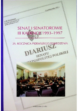 Senat i senatorowie III kadencji 1993 - 1997