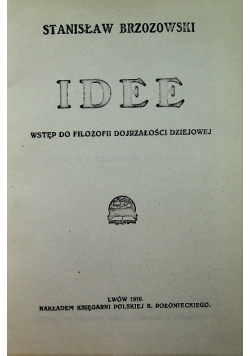 Idee reprint z 1910 r