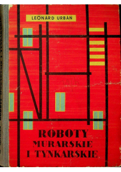 Roboty murarskie i tynkarskie