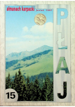 Almanach karpacki Płaj 15