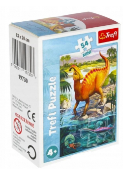 Puzzle 54 mini Niesamowite dinozaury 3 TREFL