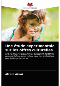 Une étude expérimentale sur les offres culturelles