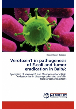 Verotoxin1 in pathogenesis of E.coli and tumor eradication in Balb/c