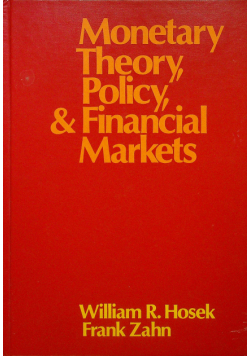 Monetary Theory Policy and Financial Markets