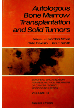 Autologous bone marrow transplantation and solid tumors volume 14