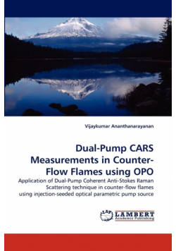 Dual-Pump CARS Measurements in Counter-Flow Flames using OPO