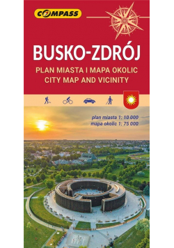 Plan miasta - Busko-Zdrój i okolice